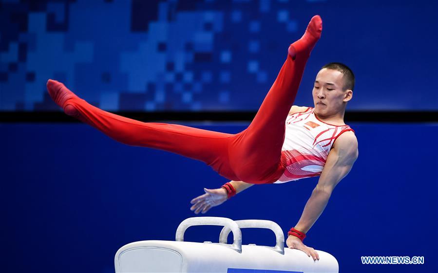 (SP)CHINA-WUHAN-7TH MILITARY WORLD GAMES-ARTISTIC GYMNASTICS