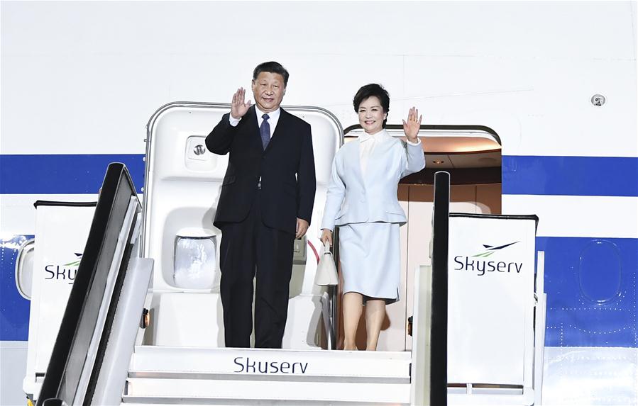 GREECE-ATHENS-CHINA-XI JINPING-STATE VISIT-ARRIVAL