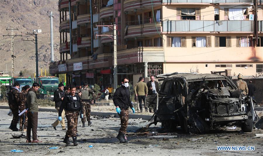 AFGHANISTAN-KABUL-CAR BOMB