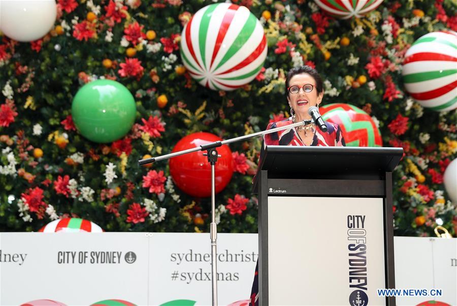 AUSTRALIA-SYDNEY-CHRISTMAS CELEBRATION-LAUNCHING EVENT