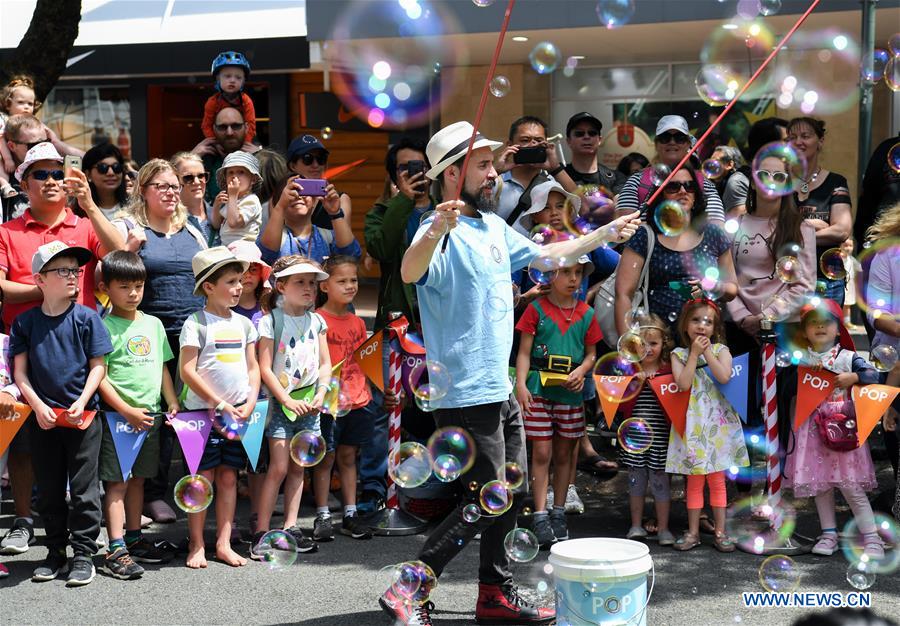 NEW ZEALAND-WELLINGTON-CHRISTMAS PARADE