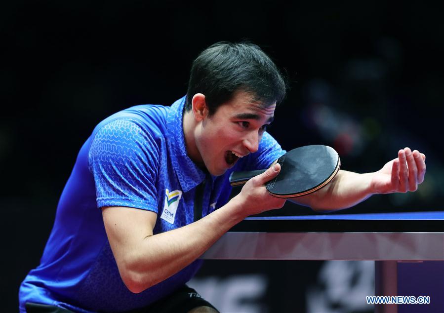 (SP)CHINA-CHENGDU-TABLE TENNIS-ITTF MEN'S WORLD CUP-QUARTERFINAL (CN)