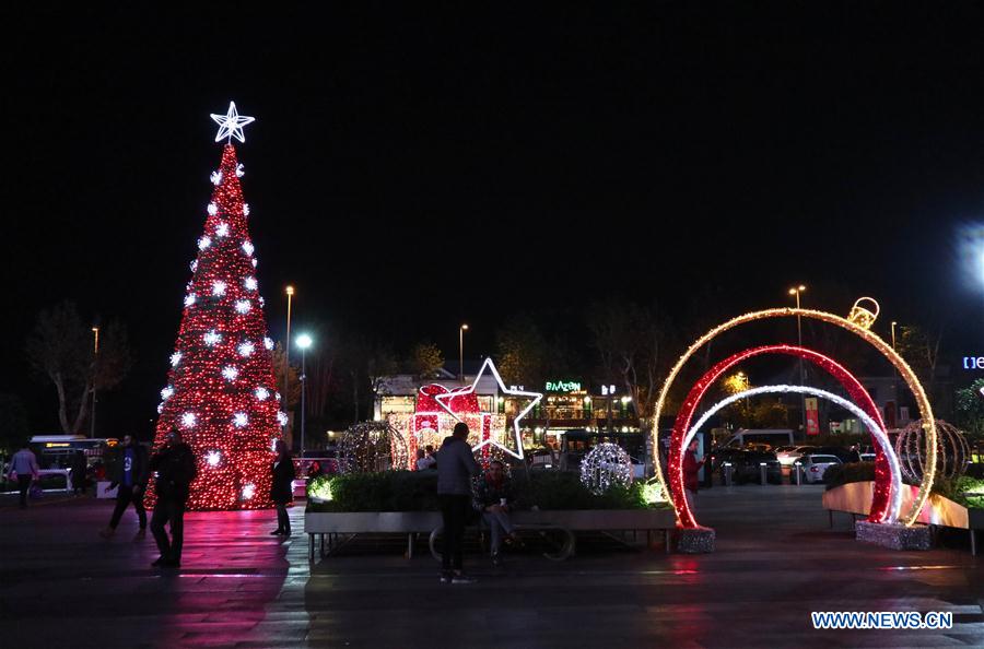 TURKEY-ISTANBUL-CHRISTMAS DECORATION