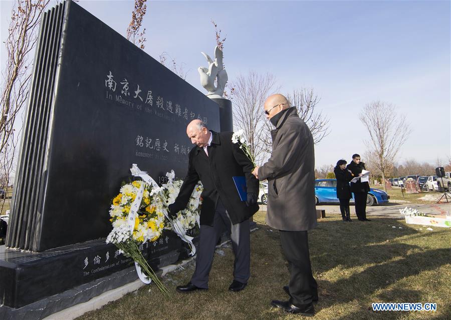 CANADA-TORONTO-NANJING MASSACRE-MEMORIAL CEREMONY