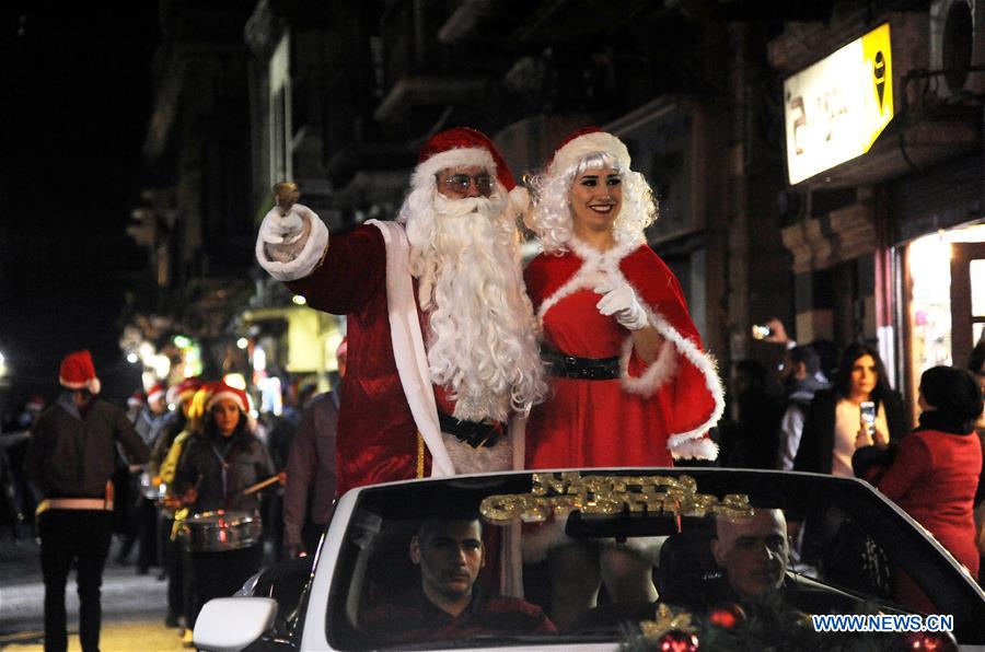 SYRIA-DAMASCUS-HOLIDAY SEASON-CELEBRATIONS