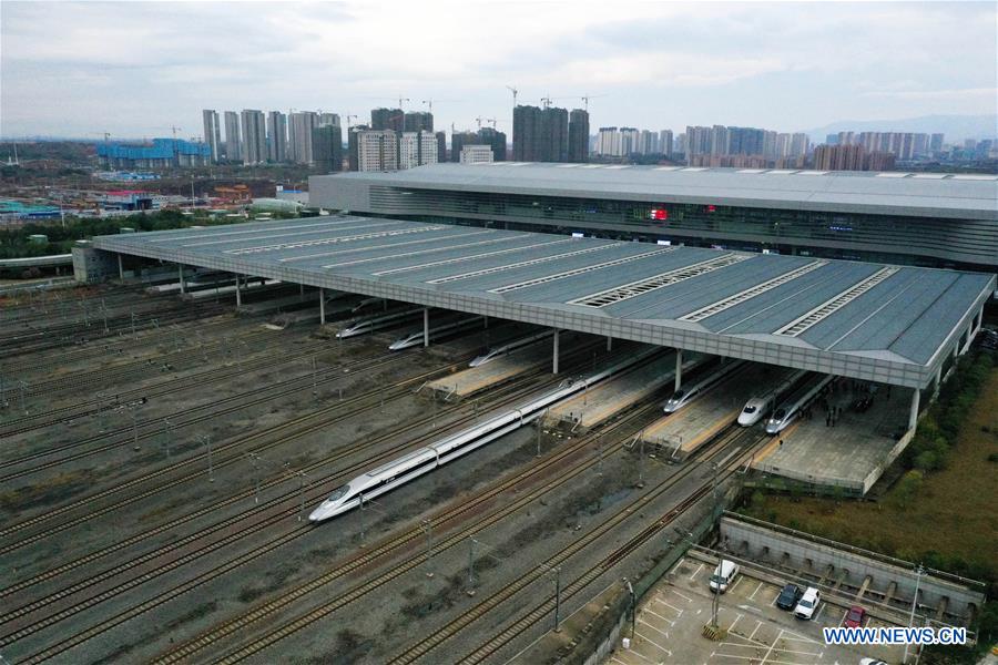 CHINA-JIANGXI-NANCHANG-HIGH-SPEED RAILWAY-OPEN (CN)