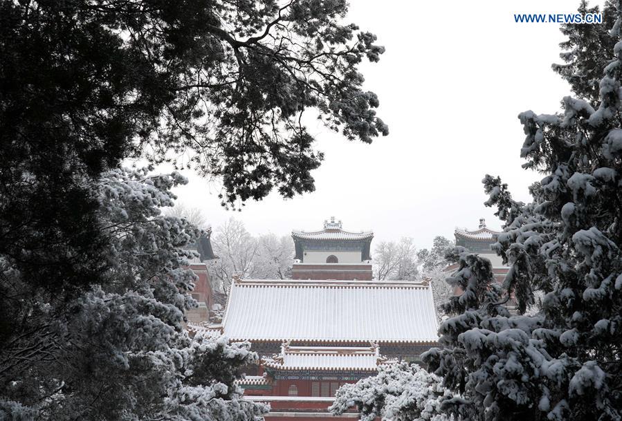 CHINA-BEIJING-SUMMER PALACE-SNOW SCENERY (CN)