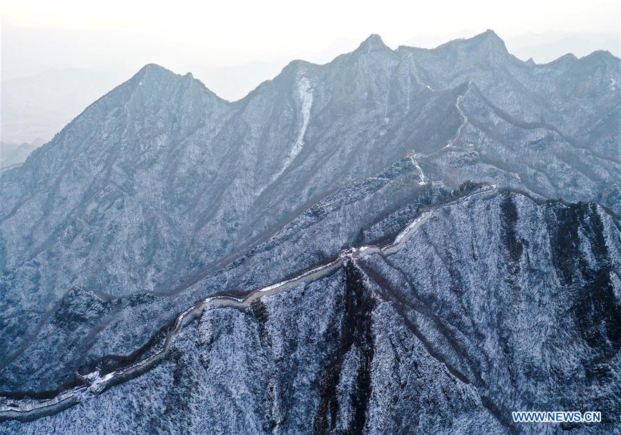 CHINA-BEIJING-JIANKOU GREAT WALL-SNOW SCENERY (CN)