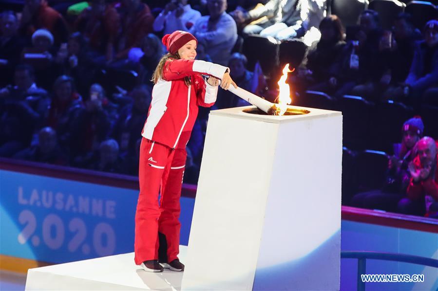 (SP)SWITZERLAND-LAUSANNE-3RD YOUTH WINTER OLYMPIC GAMES-OPENING CEREMONY