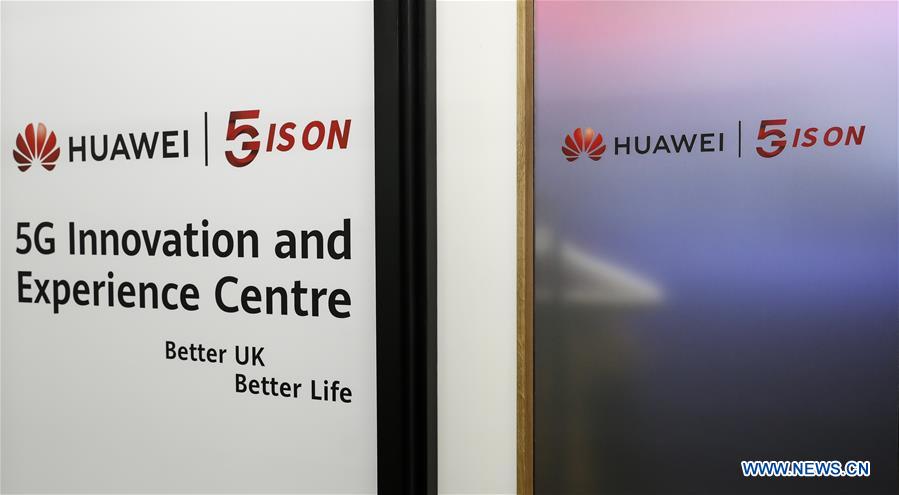 BRITAIN-LONDON-HUAWEI-5G NETWORK