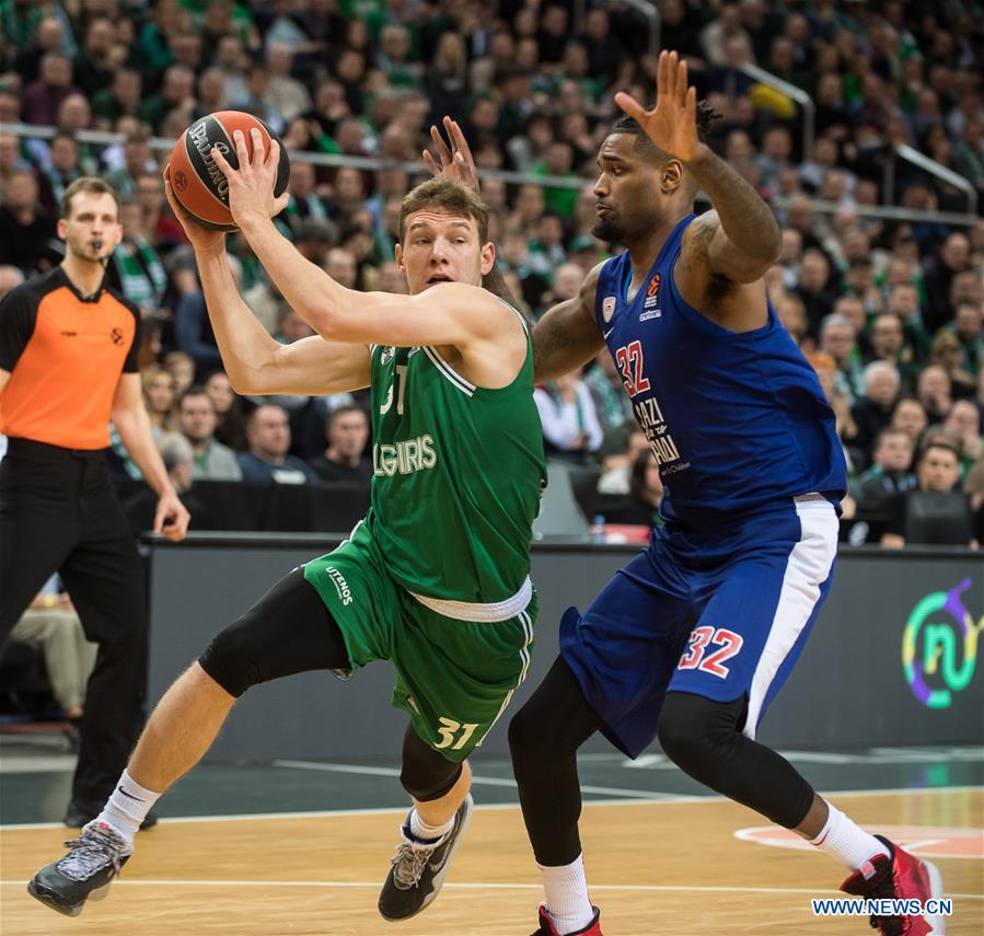 (SP)LITHUANIA-KAUNAS-BASKETBALL-EUROLEAGUE-ZALGIRIS KAUNAS VS OLYMPIACOS PIRAEUS