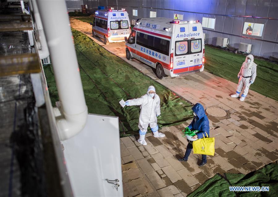 CHINA-HUBEI-WUHAN-LEISHENSHAN HOSPITAL-PATIENTS (CN)