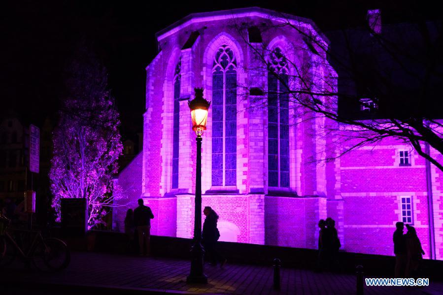 BELGIUM-BRUSSELS-LIGHT FESTIVAL