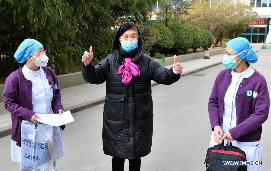 CHINA-SHAANXI-NCP-CURED PATIENT(CN)