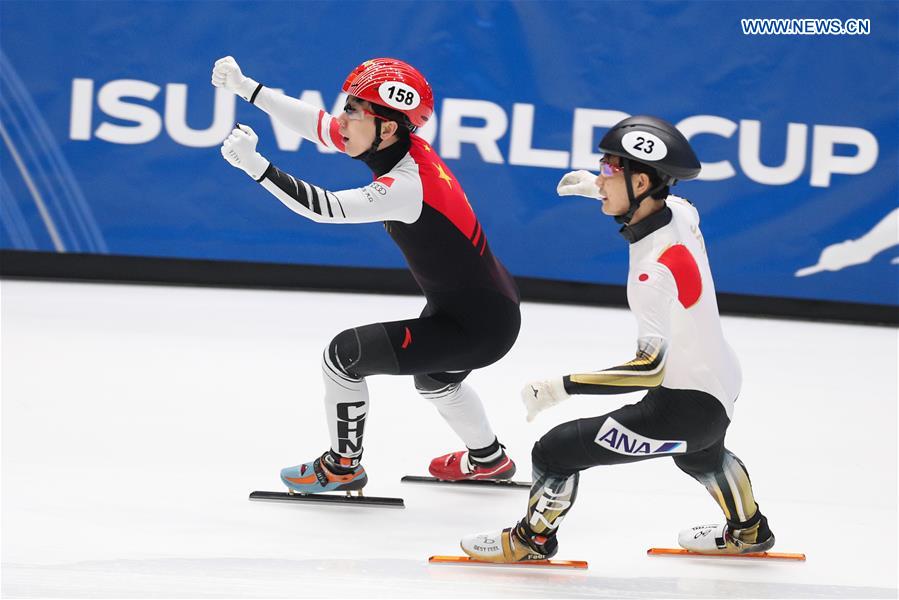 (SP)THE NETHERLANDS-DORDRECHT-ISU WORLD CUP-SHORT TRACK