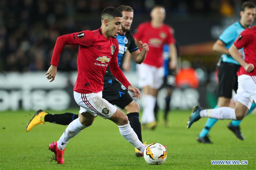 (SP)BELGIUM-BRUGES-EUROPA LEAGUE-CLUB BRUGGE VS MAN. UTD.