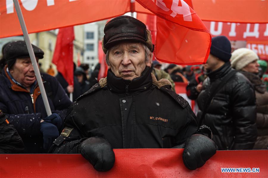 RUSSIA-MOSCOW-DEFENDER OF THE FATHERLAND DAY-PARADE