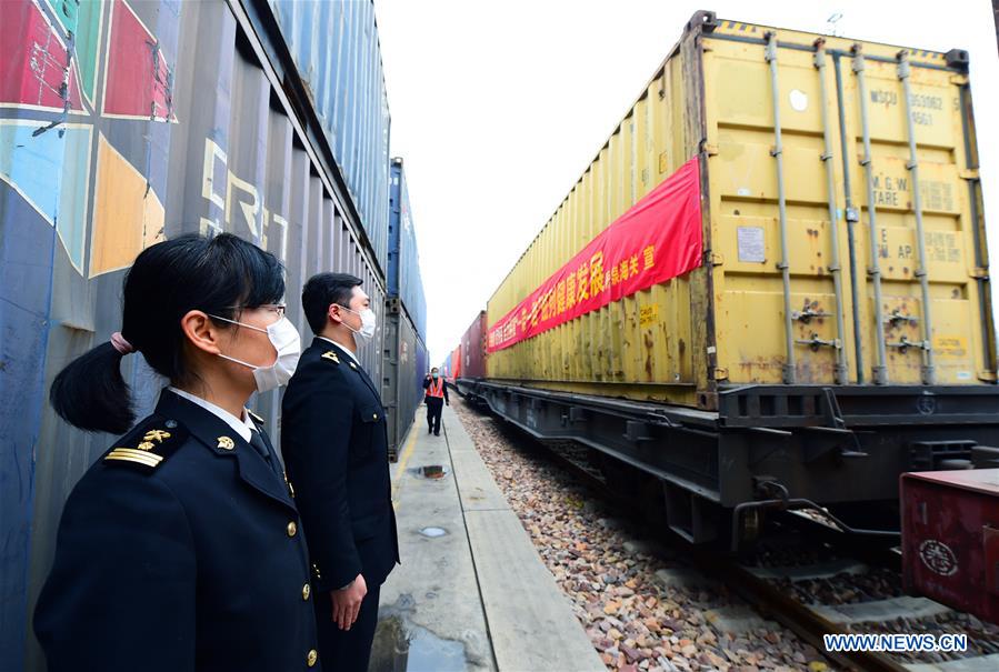 CHINA-SHIJIAZHUANG-CARGO TRAIN-CENTRAL ASIA (CN)