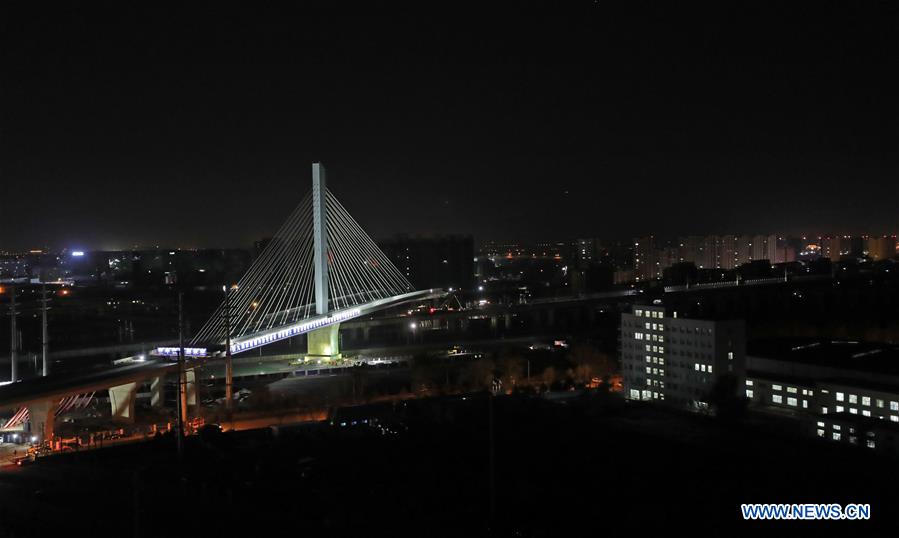 CHINA-LIAONING-SHENYANG-CABLE-STAYED BRIDGE-ROTATION (CN)