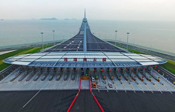 Hong Kong-Zhuhai-Macao Bridge officially opens to traffic