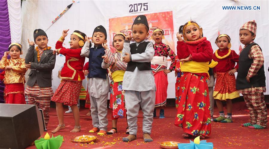 NEPAL-KATHMANDU-TIHAR-CELEBRATION