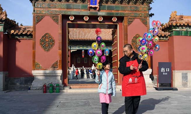 Fair held in Palace Museum to present royal traditions of Spring Festival during Qing Dynasty