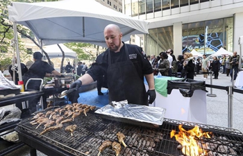 "Dine Around Downtown" event held in New York, U.S.