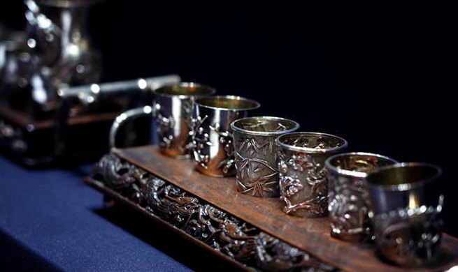 Silverware exhibition held at Xi'an Museum