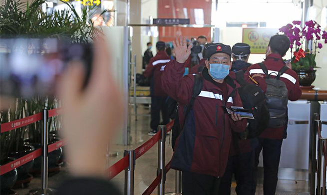 Medical team from Liaoning to aid coronavirus control efforts in Hubei