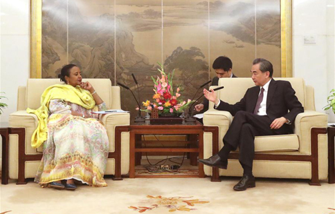 Chinese FM meets Kenyan counterpart in Beijing