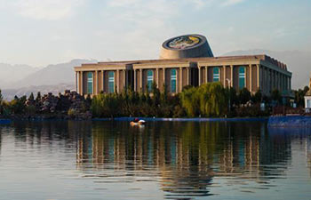 Scenery of Dushanbe in Tajikistan