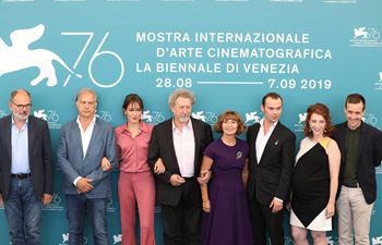 Photocall for "Gloria Mundi" held in Venice