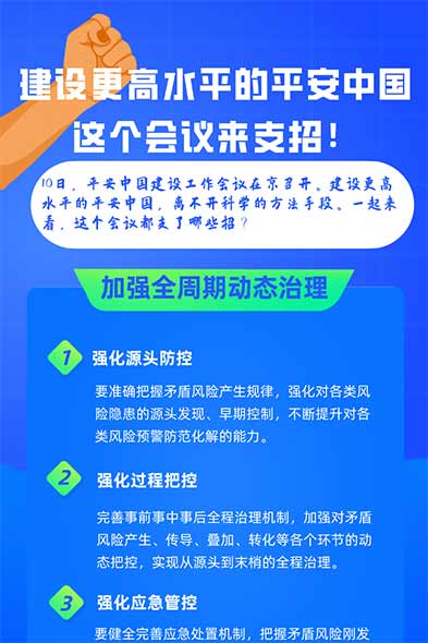 建设更高水平的平安中国 这个会议来支招！